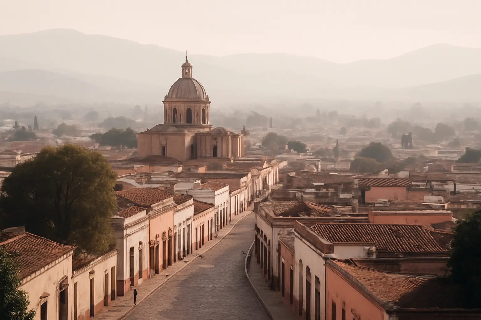 Fotografía editorial en los colores de la publicación; acompaña a «México»
